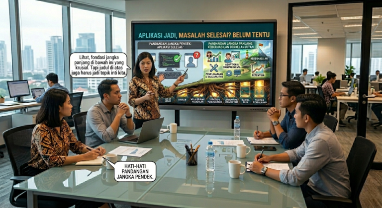 Aplikasi Jadi, Masalah Selesai? Belum Tentu