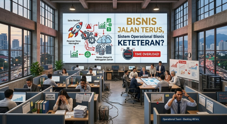 Bisnis Jalan Terus, Sistem Operasional Bisnis Keteteran?
