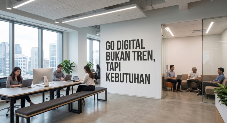 Go Digital Bukan Tren, Tapi Kebutuhan